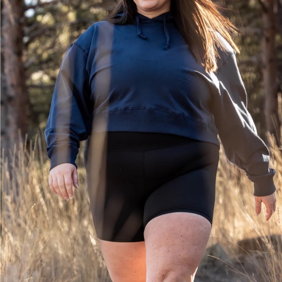 viicaya medium weight hoodie Anything you want! Available in Light Aqua and Navy - Picture 5 of 6